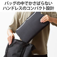 パソコンケース PCバッグ 15.6インチ スリーブポケット付き 撥水加工 ブラック BM-IBPT15NBK エレコム 1個