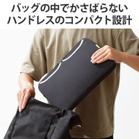 パソコンケース PCバッグ 14インチ スリーブポケット付き 撥水加工 ブラック BM-IBPT14NBK エレコム 1個（直送品）