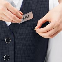 カーシーカシマ CONFIDENCE SUITS ベスト ブラックチェック 11号 EAV851 1着