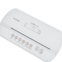 アイリスオーヤマ パーソナルシュレッダー （8.9L/最大細断枚数8枚） クロスカット PS-A8C-W 1台
