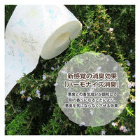 丸富製紙 Hanatabaパルプボタニカルシャワートイレット12Rダブル 611337 1セット(8パック)