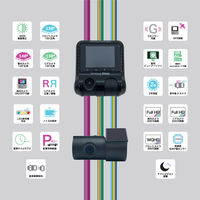 NH Technology 3Vision(前後車内 3カメラモデル) 3V001 1セット(2台)（直送品）