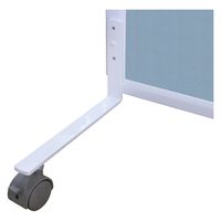 トーカイスクリーン 折りたたみ3連スクリーン 幅1884×奥行476×高さ1803mm 抗菌 ブルー SAN-1818 ブルー 1台（取寄品）