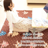 12枚 低反発 リバーシブル ピンク 約40×40×4cm 四角 スクエア チェアパッド クッション おしゃれ かわいい 冬  暖かい（直送品）