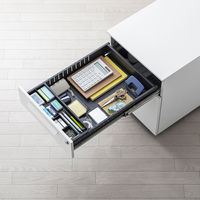 サンワサプライ キャビネット 幅390×奥行534×高さ478mm ホワイト SNW-105W 1台（直送品）