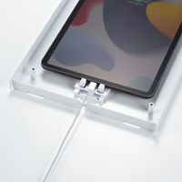 サンワサプライ iPad用スチール製ケース(ホワイト) CR-LAIPAD16W 1台