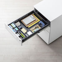 サンワサプライ キャビネット 幅390×奥行534×高さ600mm ホワイト SNW-106W 1台（直送品）