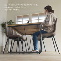 B.Bファニシング ダイヤステッチ チェアー レザーキャラメルブラウン ONDC-0050LCB 1脚（直送品）