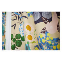 スミノエ デザインライフ ジョイ 遮光カーテン フラワーポット 1000×2000mm ベージュ 4549781289076 1枚（直送品）