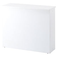 【組立設置込】アール・エフ・ヤマカワ 書庫型カウンターIII WJホワイト RFHCSH3-1200WH 1台（取寄品）