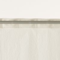 無印良品 ポリエステルスラブボイルノンプリーツカーテン 幅100×丈176cm用 オフ白 良品計画