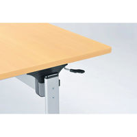 【軒先渡し】ニシキ工業  スタッキングテーブル  幅1200×奥行750×高さ720mm  オフホワイト  ATOV-B1275K-OW  1台（直送品）