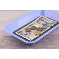 ライオン事務器 コイントレー ユニークトレー ブルー No.80N 29426 1セット(2個)