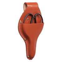 藤本産商 本革サック No356 植木鋏用 (巾広) (茶) 13251815 1個（直送品）