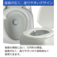 SunRuck ポータブル水洗トイレ 21Lタイプ SR-PT4521　1個