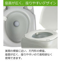 SunRuck ポータブル水洗トイレ 12Lタイプ SR-PT4412　1個（直送品）