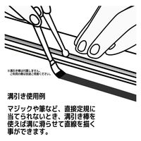 ライオン事務器 アルミカッティング 定規 30cm AL-30 27160 1セット(4本)