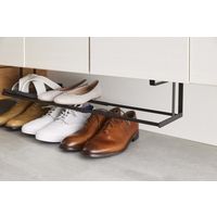 tower（タワー） 浮かせる伸縮シューズラック ブラック 5632 1個 山崎実業