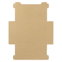 アスクル 「現場のチカラ」薄型ダンボールケース 310×226×25mm 1セット（100枚：10枚入×10パック）  オリジナル