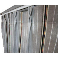 コルネ 既製カーテン シェブロン 幅1000×長さ1350mm ベージュ G1006 1枚（直送品）