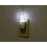 ヤザワコーポレーション LEDスイッチ式ナイトライト ホワイ NASWN08WH 1個