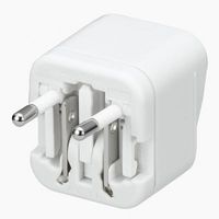 ヤザワコーポレーション 海外用電源プラグ マルチタイプ HPM5SWH 1個