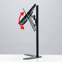 サンワサプライ 液晶モニタスタンド ブラック 幅252×奥行398×高さ212.5～795.5mm CR-LA1602 1台（直送品）