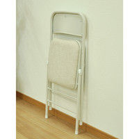 エイ・アイ・エス 折畳ミーティングチェア アイボリー AAMO-81 IVx4 1セット（4脚入り）（直送品）