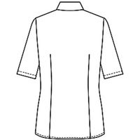 レディスブラウス（半袖） 17号 ブルー系 GBSL-1866-K6 サーヴォ（旧サンペックスイスト）（直送品）