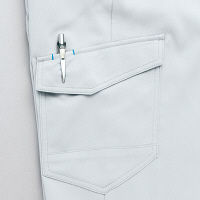 アイトス HERO’S UNIFORM カーゴパンツ（ノータック） シルバーグレー LL 2921-003-LL（直送品）