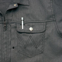 アイトス HERO’S UNIFORM 長袖ジャンパー グレー 6L 64101-004-6L（直送品）