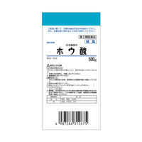 日本薬局方 ホウ酸 結晶 500g 健栄製薬 結膜嚢の洗浄・消毒【第3類医薬品】