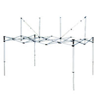 ogawa（オガワ） ワンタッチイベントテント切妻3060アルミ イエロー 屋根幕+アルミフレーム+付属品セット 6179-30（直送品）