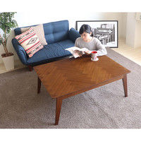 【軒先渡し】ヤマソロ マルクス こたつ 幅1050×奥行750×高さ400mm 300Wヒーター ブラウン 82-601 1台（直送品）