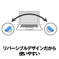 バッファロー USB2.0 バスパワー 4ポート ハブ ブルー BSH4U050U2BL 1台（直送品）