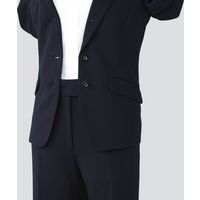 カーシーカシマ フレアストレートパンツ_ネイビー_11号 EAL689 1着