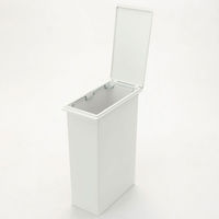 【まとめ買いセット】無印良品 フタが選べるダストボックス・大(30L/45L袋用) 1箱（4個入） 37494169