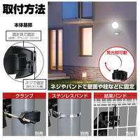 朝日電器 AC式センサーライト1灯 ESL-SS411AC 1個