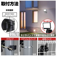 朝日電器 AC式センサーライト1灯 ESL-SS421AC 1個