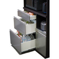 高橋木工所 エイク90オープン 食器棚 幅897×奥行401×高さ1800mm LGステン 1台（直送品）