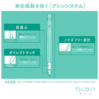 ボールペン替芯　ブレン単色用　NC-0.7mm芯　赤　RNC7-R　ゼブラ