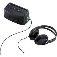 サンワサプライ テレビ用ワイヤレススピーカー MM-SPTV2BK 1個（直送品）