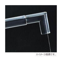 【コーナーガード】カーボーイ 安心クッションコーナー用 細 クリア CG-05-S4 ４個セット