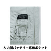 空調服 綿薄手ワーク空調服 モスグリーンM KU90550C17S2 1着