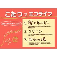 イケヒコ 国内プリント こたつ厚掛け布団単品 『京好み』 約2050×2850mm（裏地：フランネル） 1枚（直送品）
