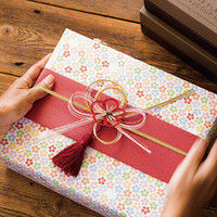 ヘッズ 水引アレンジゴムタッグ-1/うめ MH-ATR1 1セット（30個：6個×5パック）（直送品）