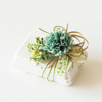 ヘッズフルリールアレンジメント/アンティークブルーー3 1セット（12個：6個×2パック）