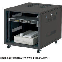 サンワサプライ 19インチサーバーボックス（9U） ブラック CP-SVNC3 1台（直送品）