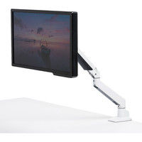 サンワサプライ 高耐荷重水平垂直多関節液晶モニタアーム ホワイト CR-LA1304W 1台（直送品）