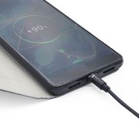 サンワサプライ 超小型Magnet脱着式microUSBケーブル 1m KU-CMG1 1本